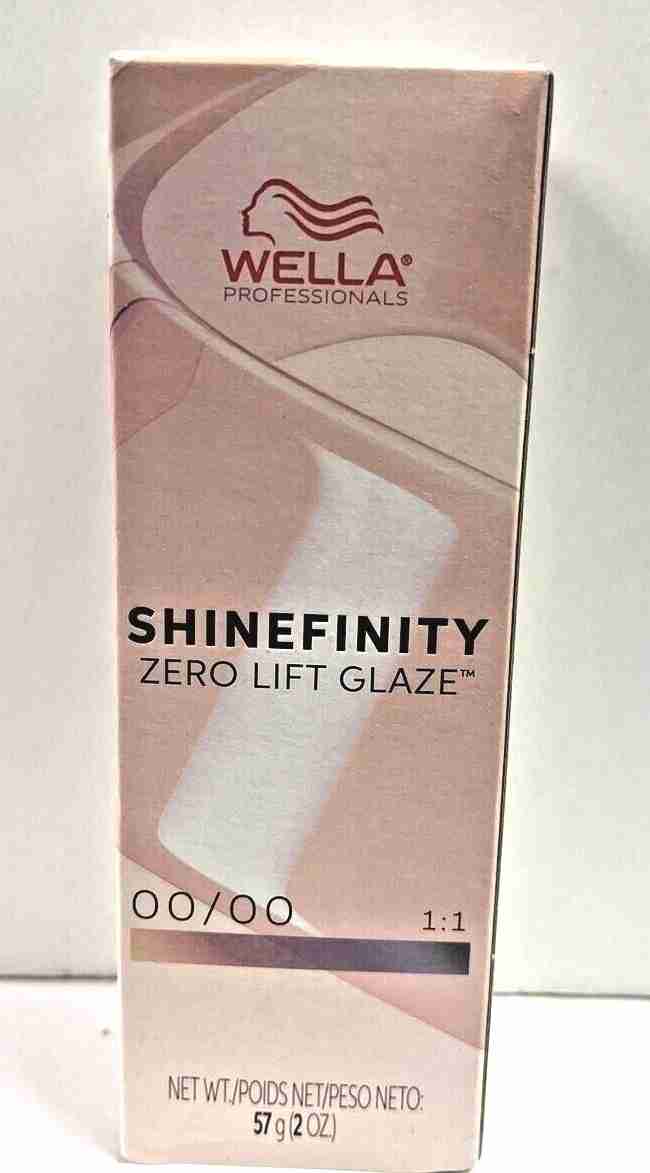 Wella SHINEFINITY Zero Lift Glaze 1:1 Demi-Permanent Gel Hair Color Cream ~ 2 oz