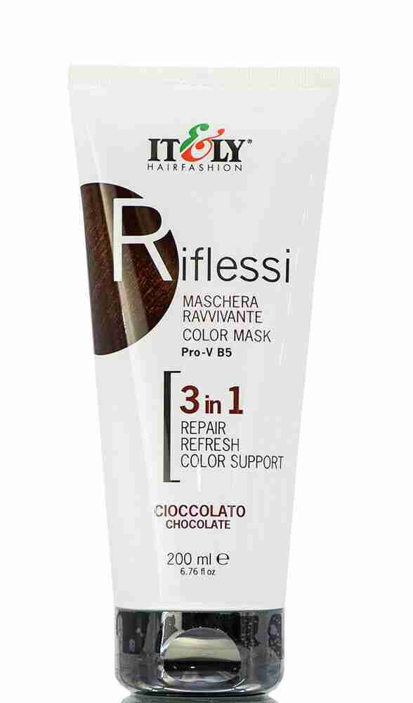 IT&LY (ITELY) RIFLESSI Color Renewal Mask 3 in 1 Repair / Refresh ~ 6.76 fl. oz.