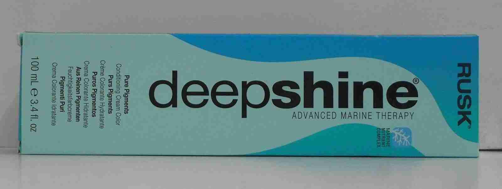 RUSK Marine Therapy Deep Shine Professional Permanent Creme Hair Color ~ 3.4 oz!
