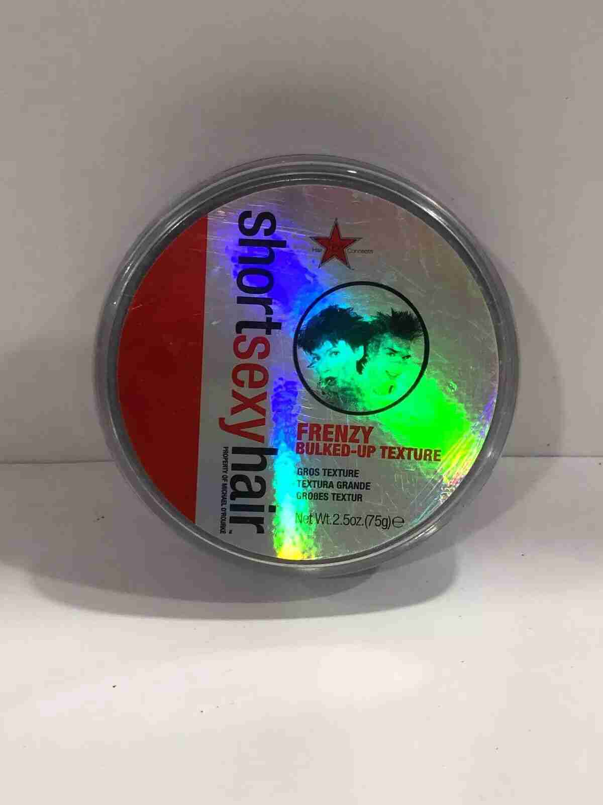 Short Sex Hair Frenzy Bulked Up Texture 2.5oz 75 GROS TEXTURE(HARD TO FIND)