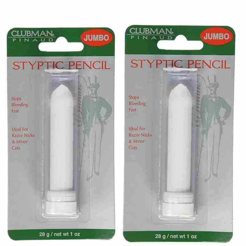 Clubman Jumbo Styptic Pencil 1 oz ( PACK OF 2)