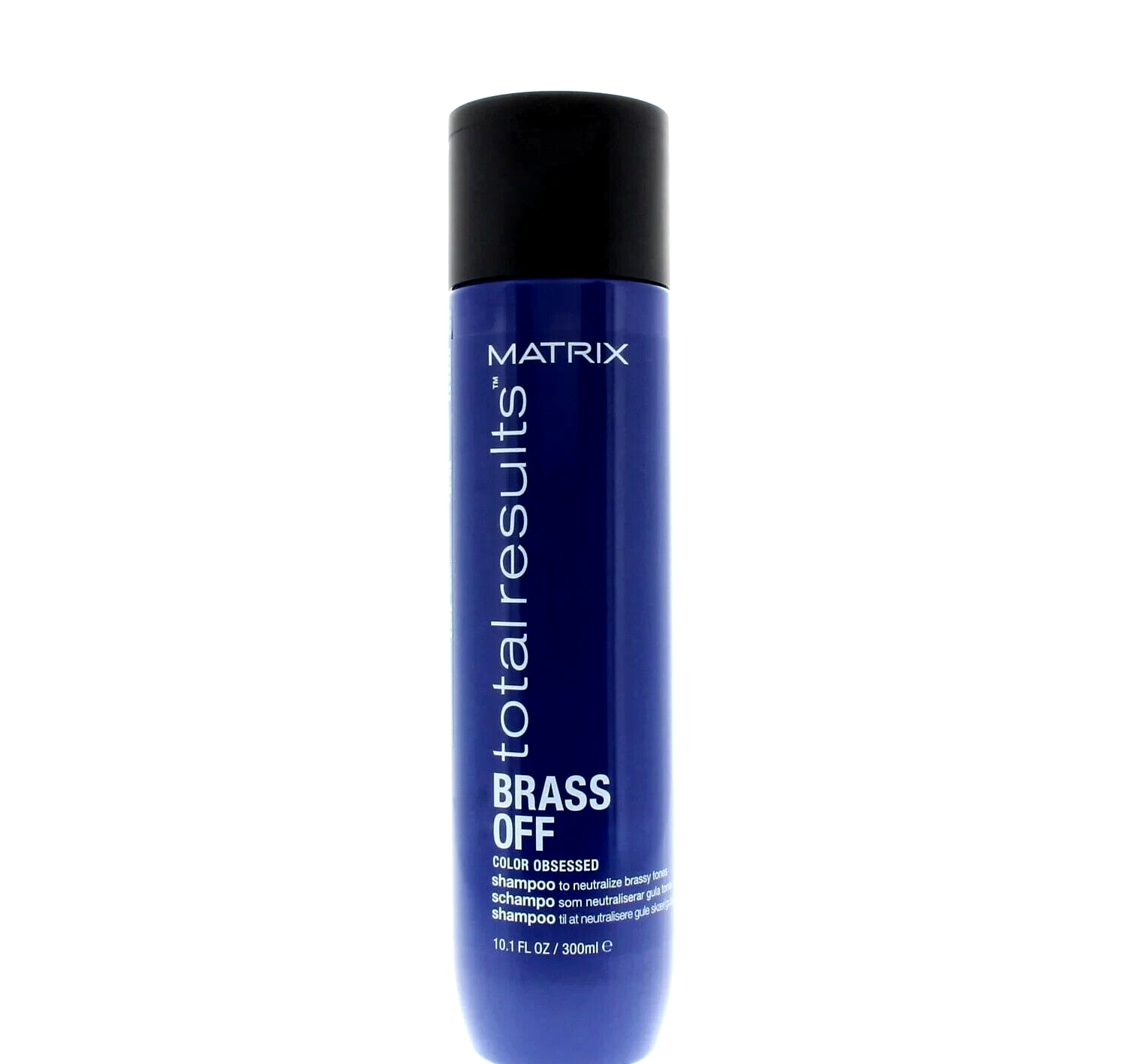 MATRIX Total Results BRASS OFF Shampoo Color Obsessed for Brunettes ~ 10.1 oz.