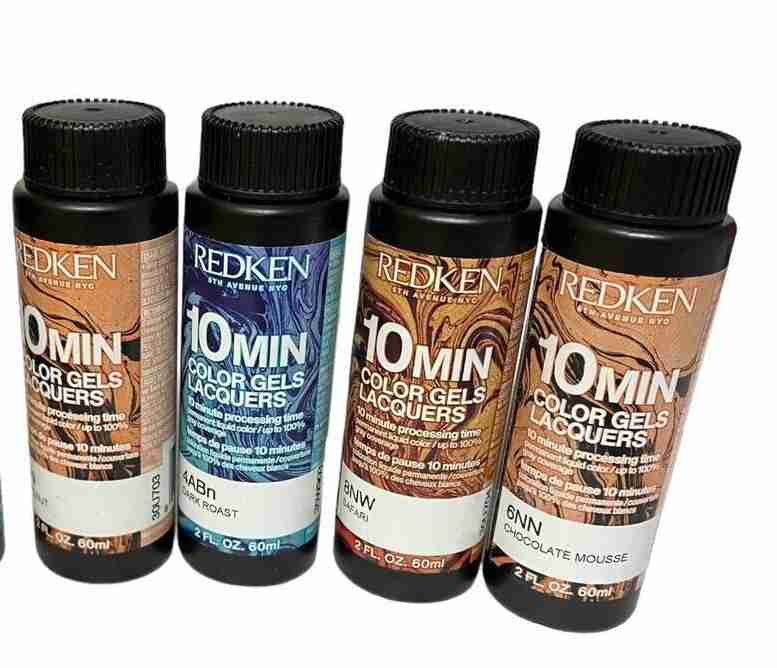 REDKEN 10 MIN COLOR GELS LACQUERS Professional Hair Color ~ 2 fl oz / 60 mL!!