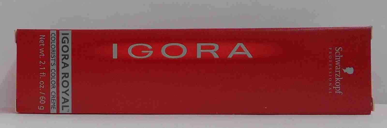 ORIGINAL Packaging SCHWARZKOPF IGORA ROYAL Permanent Hair Color Creme ~ 2.1 oz.!