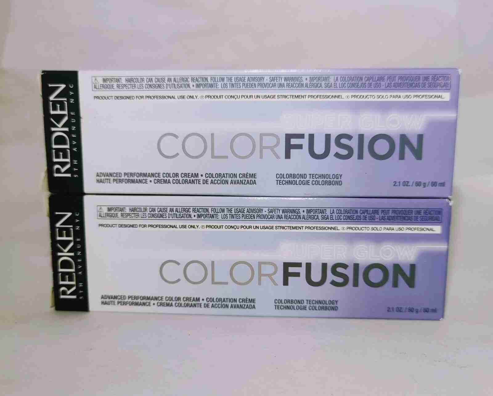 REDKEN Color Fusion SUPER GLOW Professional Hair Color Cream  ~ 2.1 oz. / 60 g
