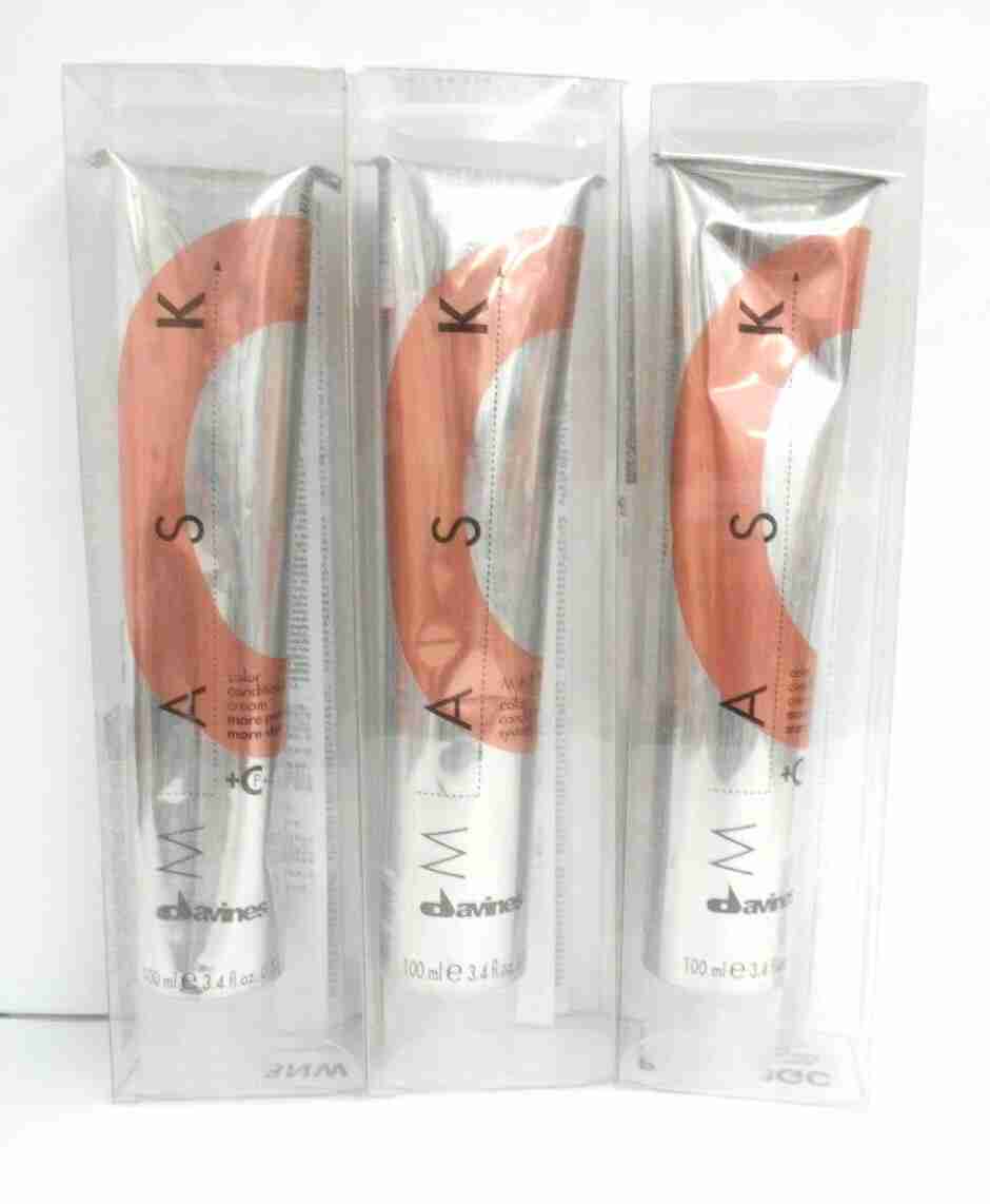 DAVINES MASK Professional Conditioning Hair Color System (7 & Above) ~ 3.4 fl oz