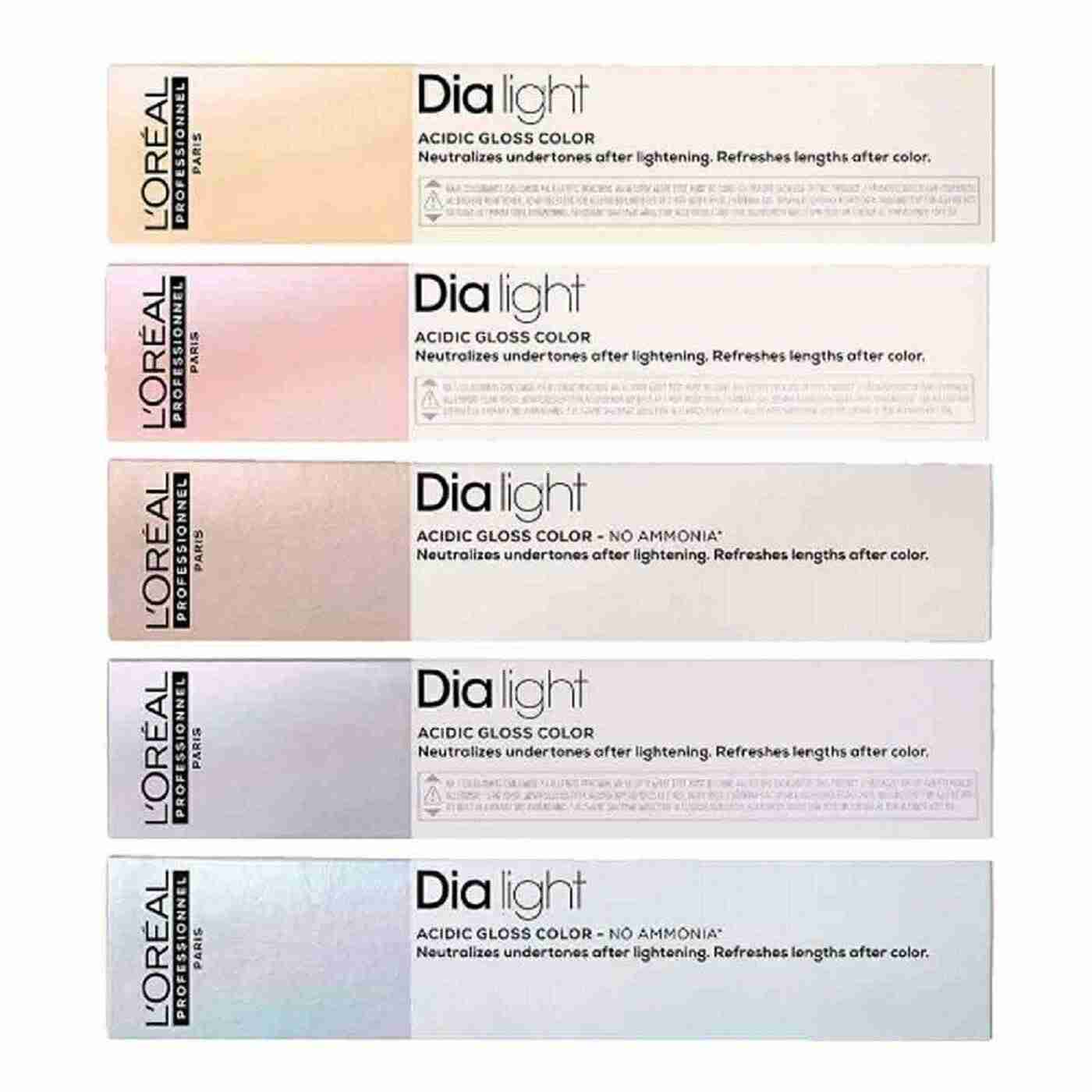Loreal DiaLIGHT Acidic Demi-Permanent Hair Color (New Pearl Boxes ~ 1.7 oz.!