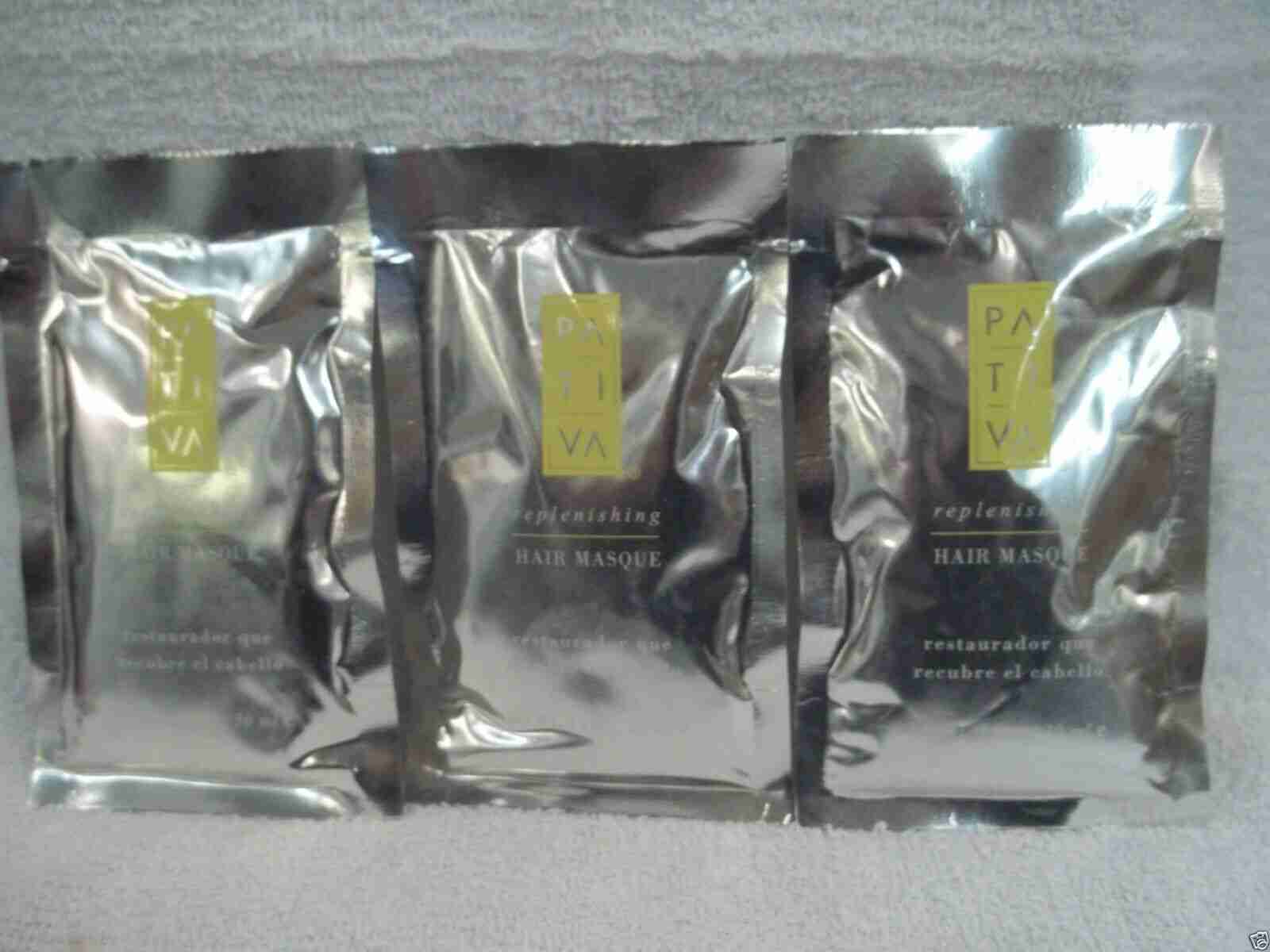 (Lot of 3) PATIVA REPLENISHING Hair Masque Deep Penetrating Treatment  1 fl. oz.
