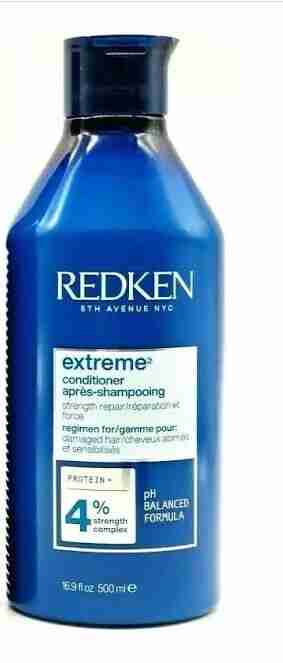 REDKEN EXTREME SHAMPOO Regimen for Damaged Hair Strength / Repair ~ 16.9 fl. oz.