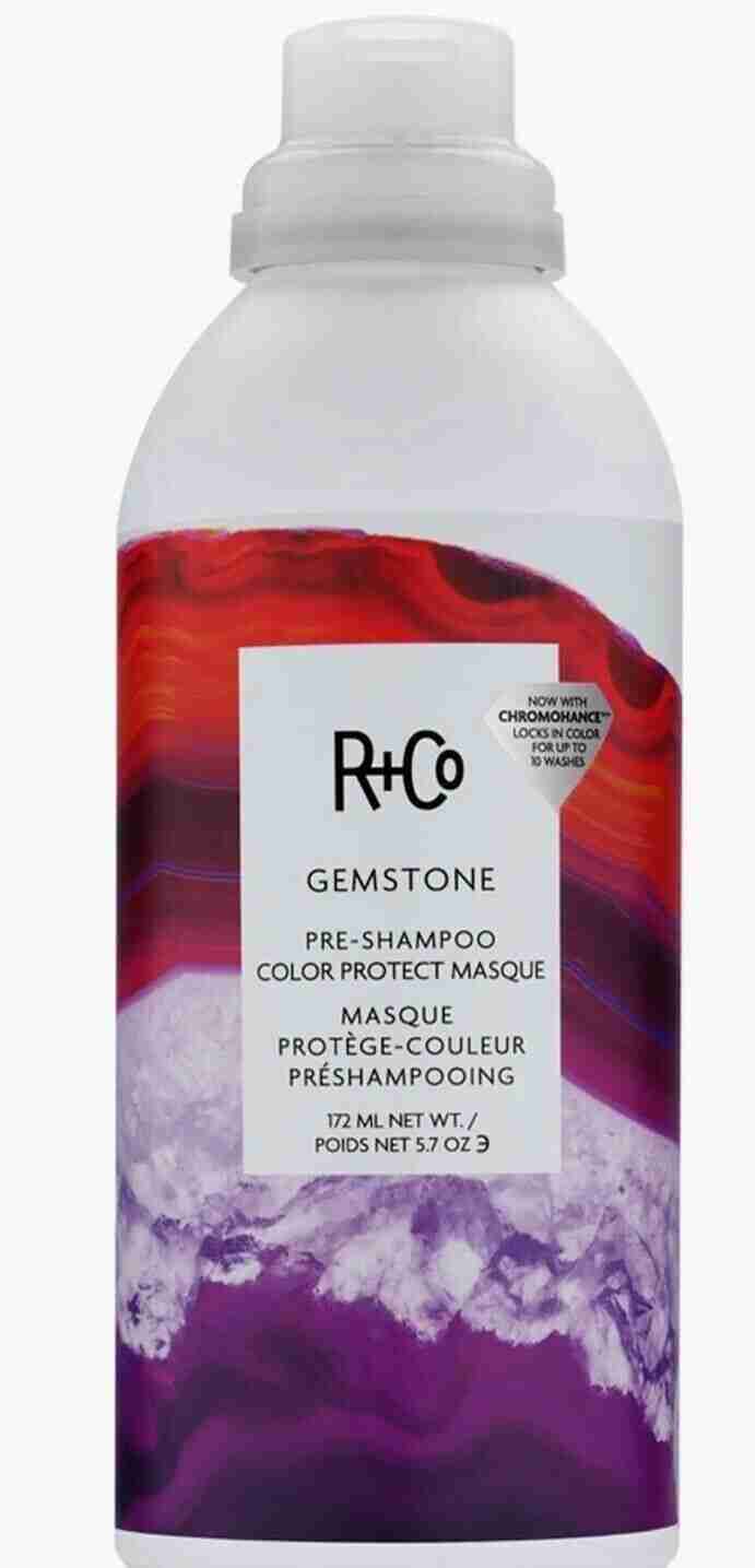 R+CO GEMSTONE Pre-Shampoo Color Protect Masque ~Vegan ~ 5.7 oz.