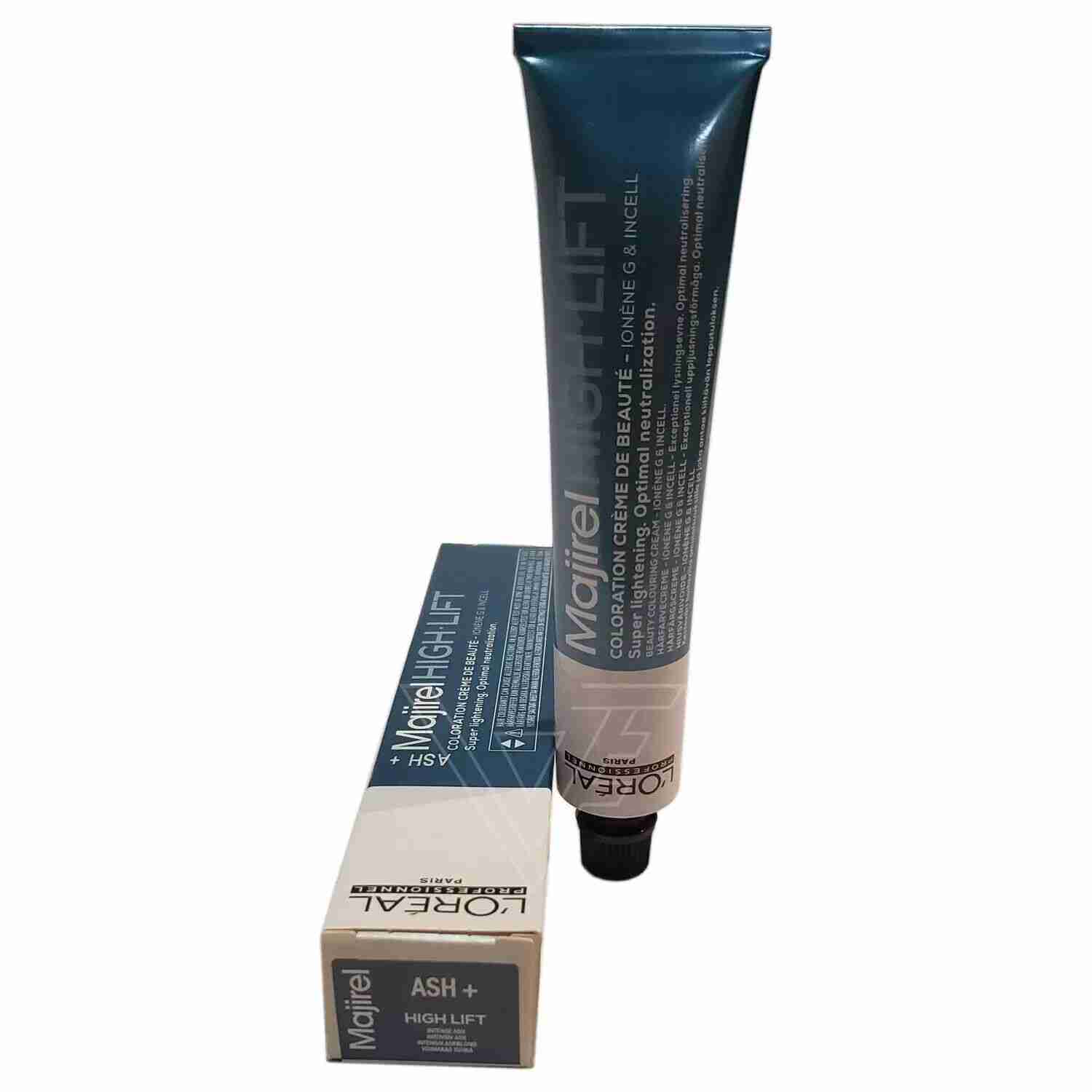 Loreal Majirel High Lift Ash+ Ionene G Incell Permanent Color 1.7oz 50ml