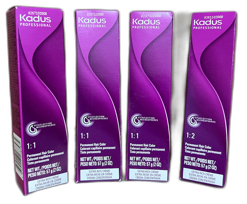 KADUS Professional Permanent Extra Rich Creme Hair Color ~ 2 oz. / 57 g!!