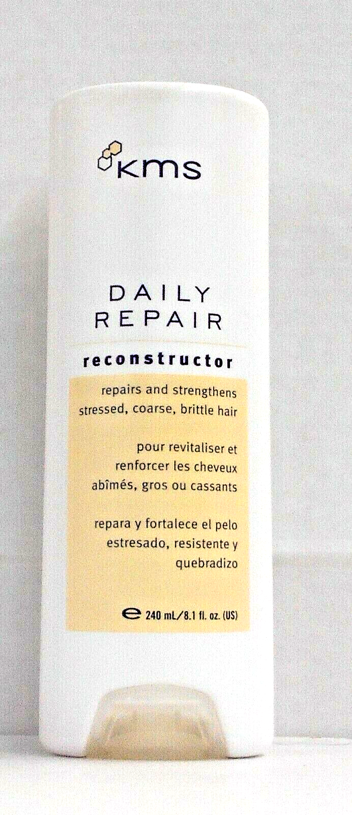 Original KMS DAILY REPAIR RECONSTRUCTOR For Stressed / Brittle Hair ~8.1 fl. oz.