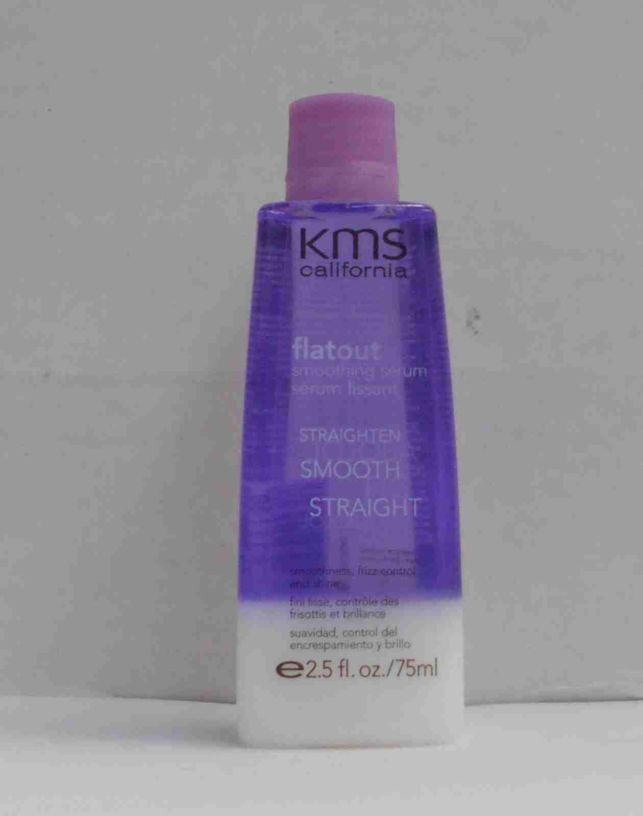 Original Package KMS California FLATOUT Smoothing Serum ~ 2.5 fl. oz. / 75 mL!!
