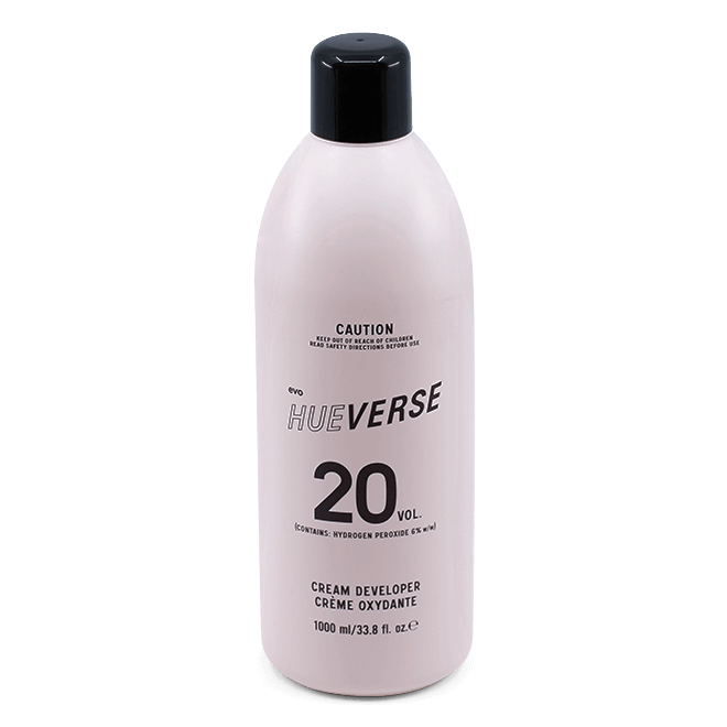 EVO HUE VERSE CREAM DEVELOPERS 20 VOLUME - 1000 ML/33.8 FL. OZ.
