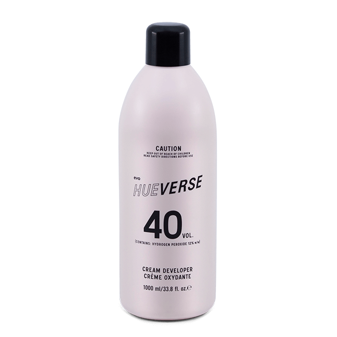 EVO HUE VERSE CREAM DEVELOPERS  -  40 VOLUME - 1000 ML/33.8 FL. OZ.