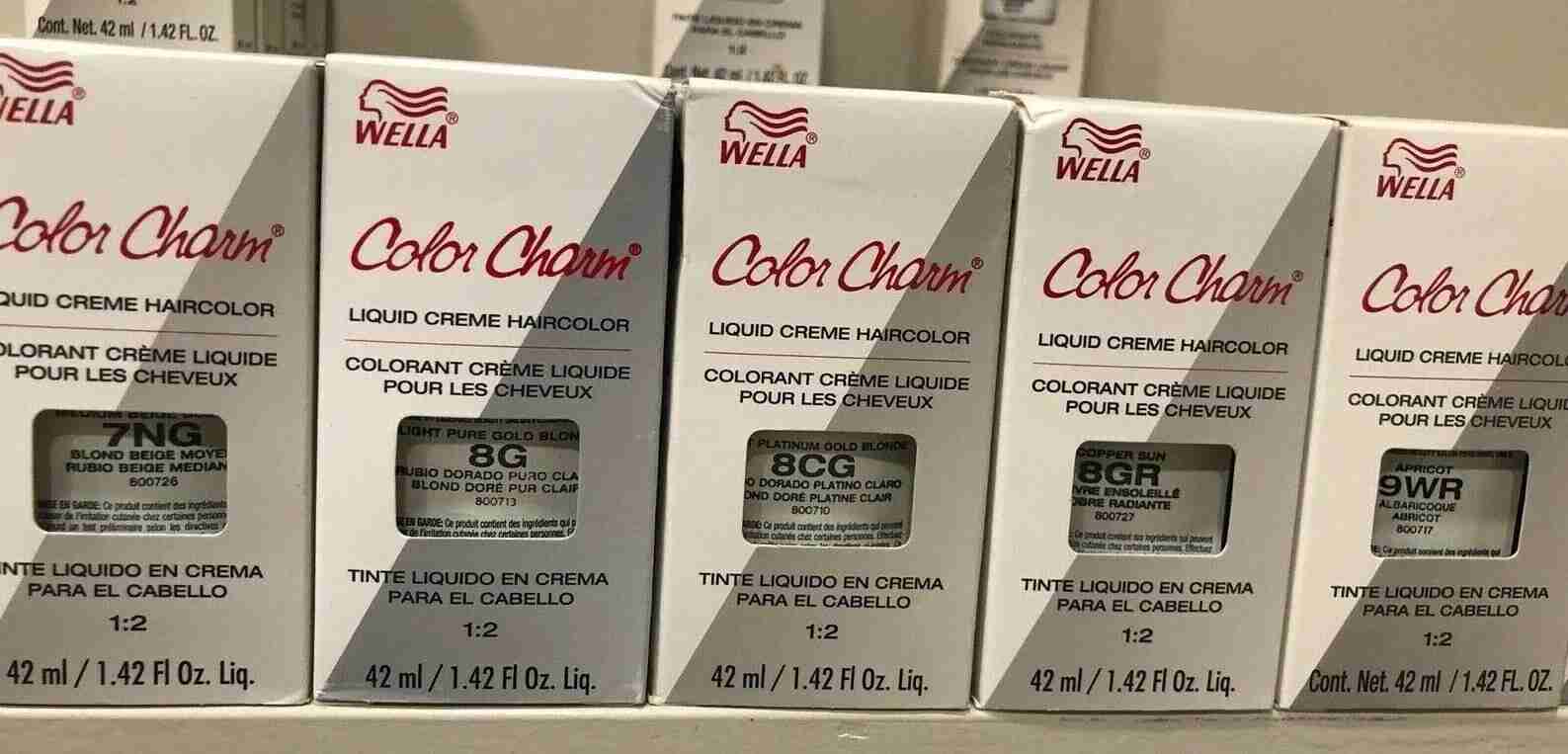 Wella Color Charm Permanent Liquid Creme Hair Color 1.4 Oz - Choose your color