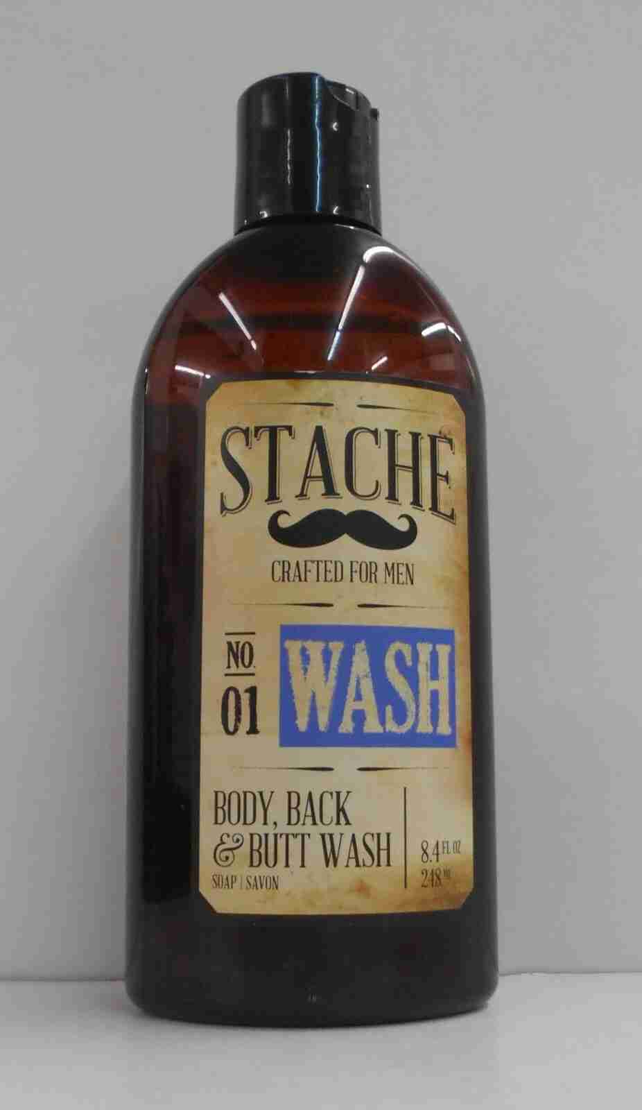 MARIANNA STACHE Crafted For Men No. 01 WASH For Body, Back, & Butt ~ 8.4 fl. oz.