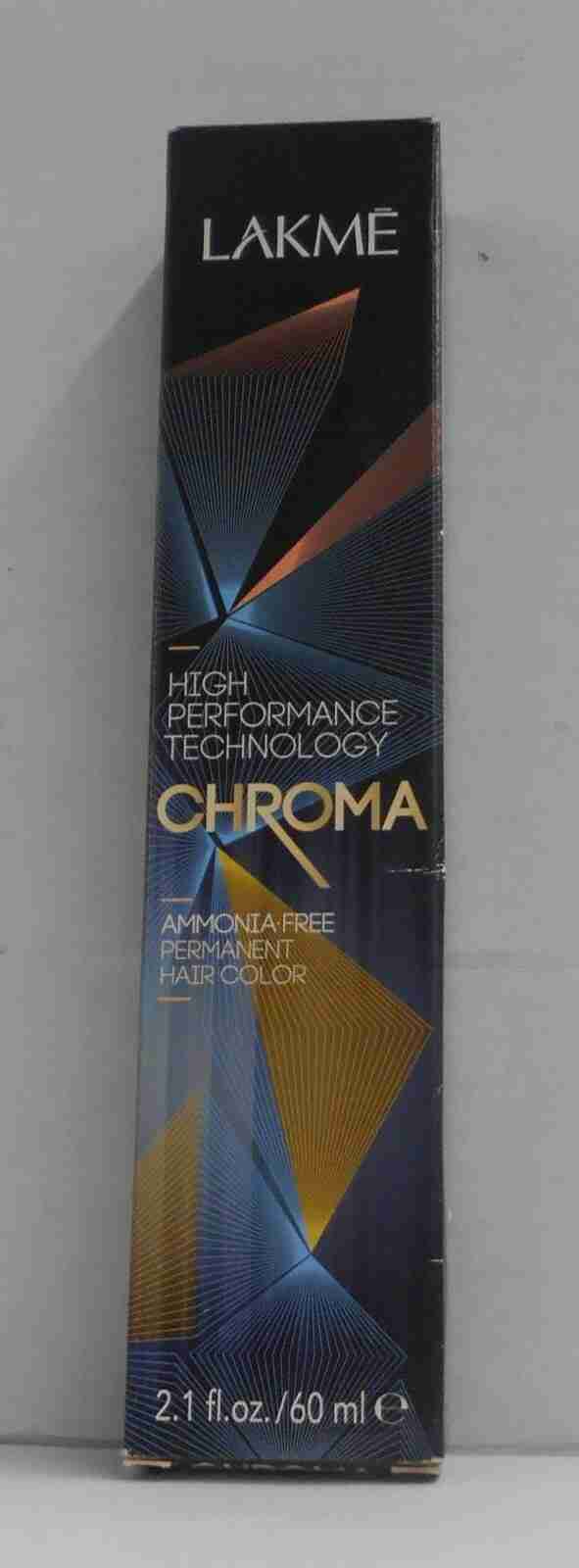 LAKME High Performance CHROMA Technology Ammonia Free Permanent Color ~ 2.1 oz.!
