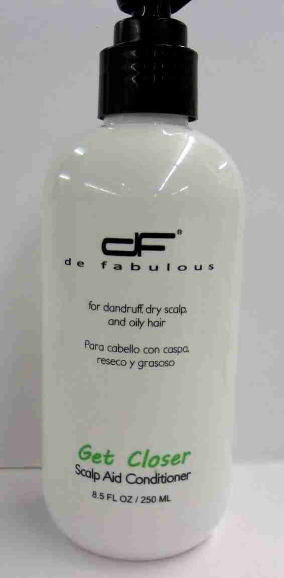 De Fabulous GET CLOSER Scalp Aid Conditioner for Dandruff & Dry Scalp ~ 8.5 oz.!
