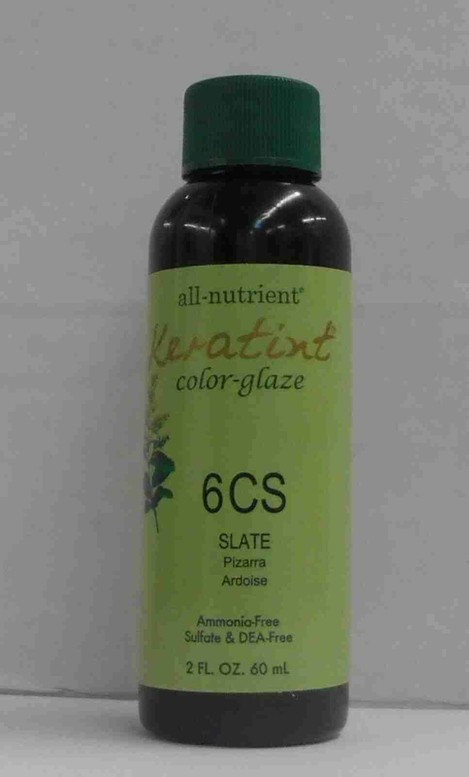 All Nutrient KERATINT Color Glaze Ammonia Free Liquid Hair Color ~ 2 fl. oz.!!