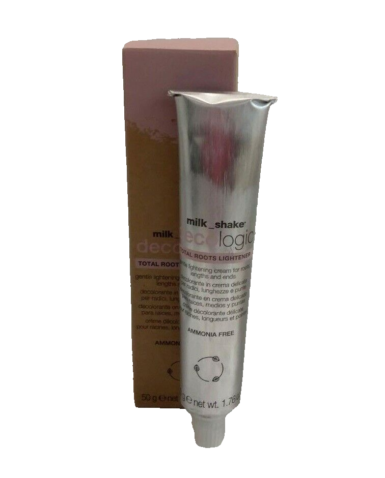MILK SHAKE DecoLogic Total Roots LIGHTENER Gentle Lightening Cream 1.76 oz. Tube