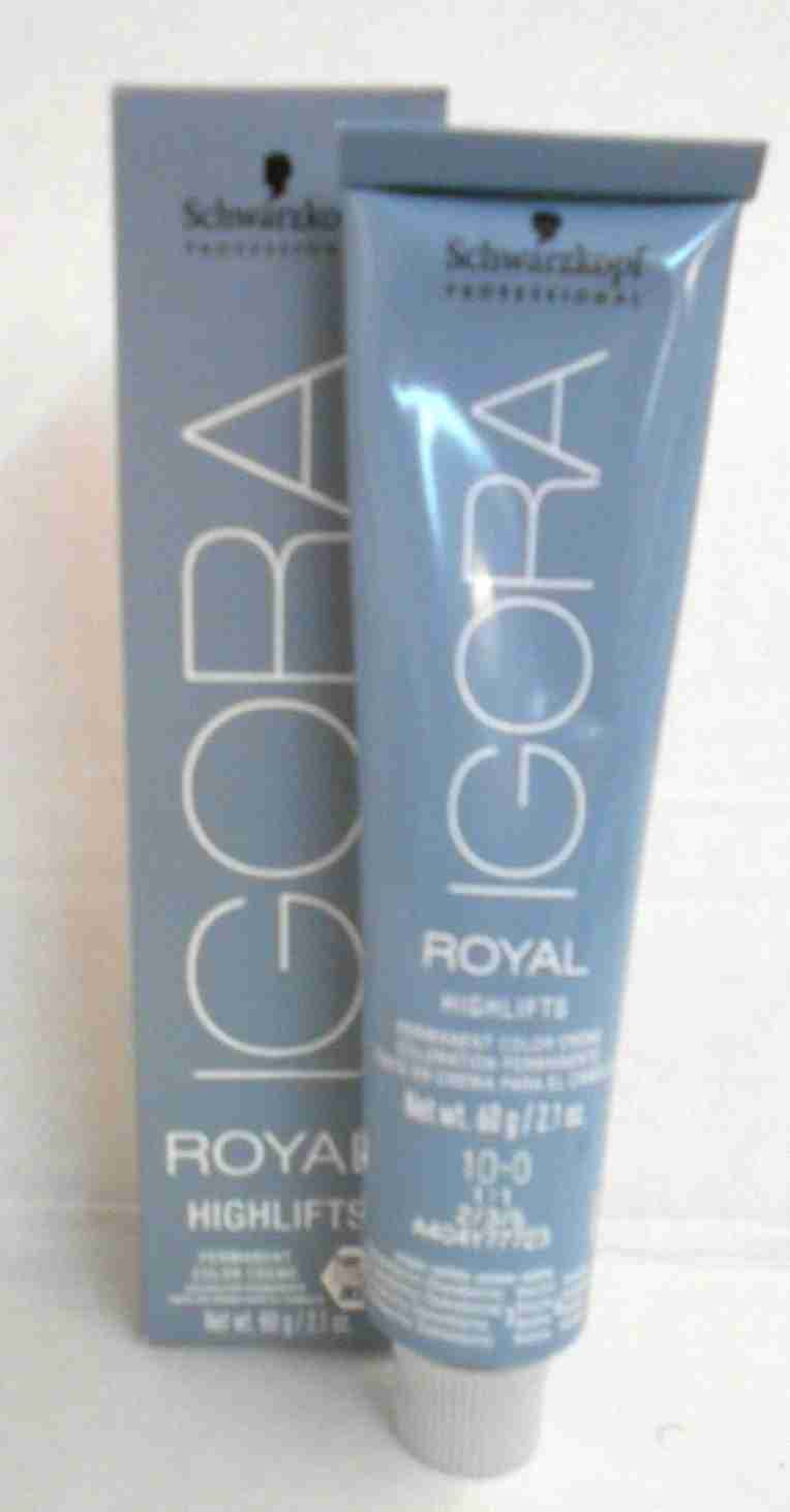 Schwarzkopf IGORA ROYAL HIGH LIFTS Professional Hair Color Creme ~ 2.1 fl. oz.!