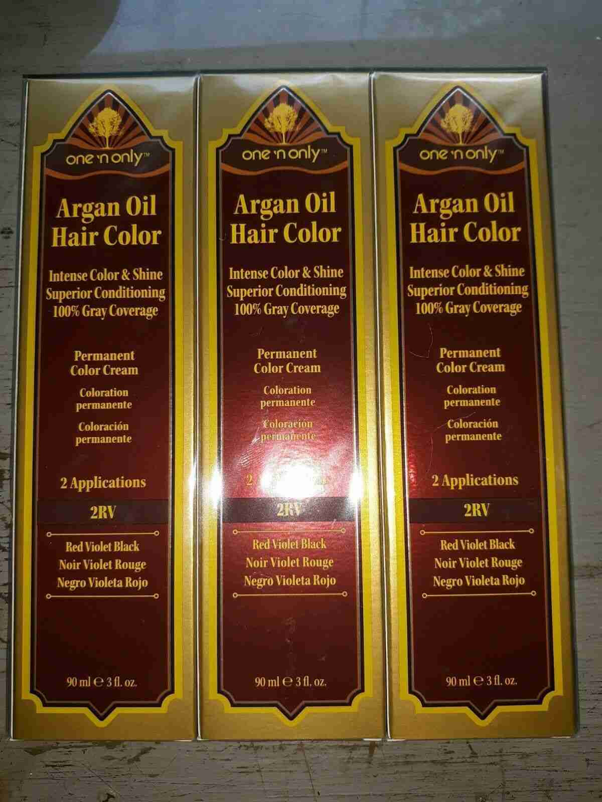 One 'n Only ARGAN OIL Permanent Intense Hair Color & Shine ~ 3 fl. oz. / 90 mL!!