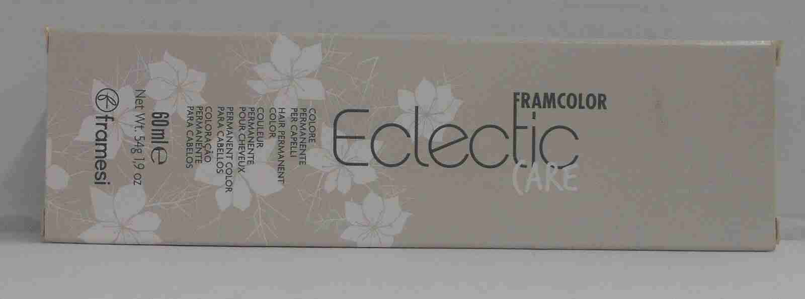 FRAMESI Framcolor ECLECTIC CARE Professional Permanent Cream Hair Color ~ 1.9 oz