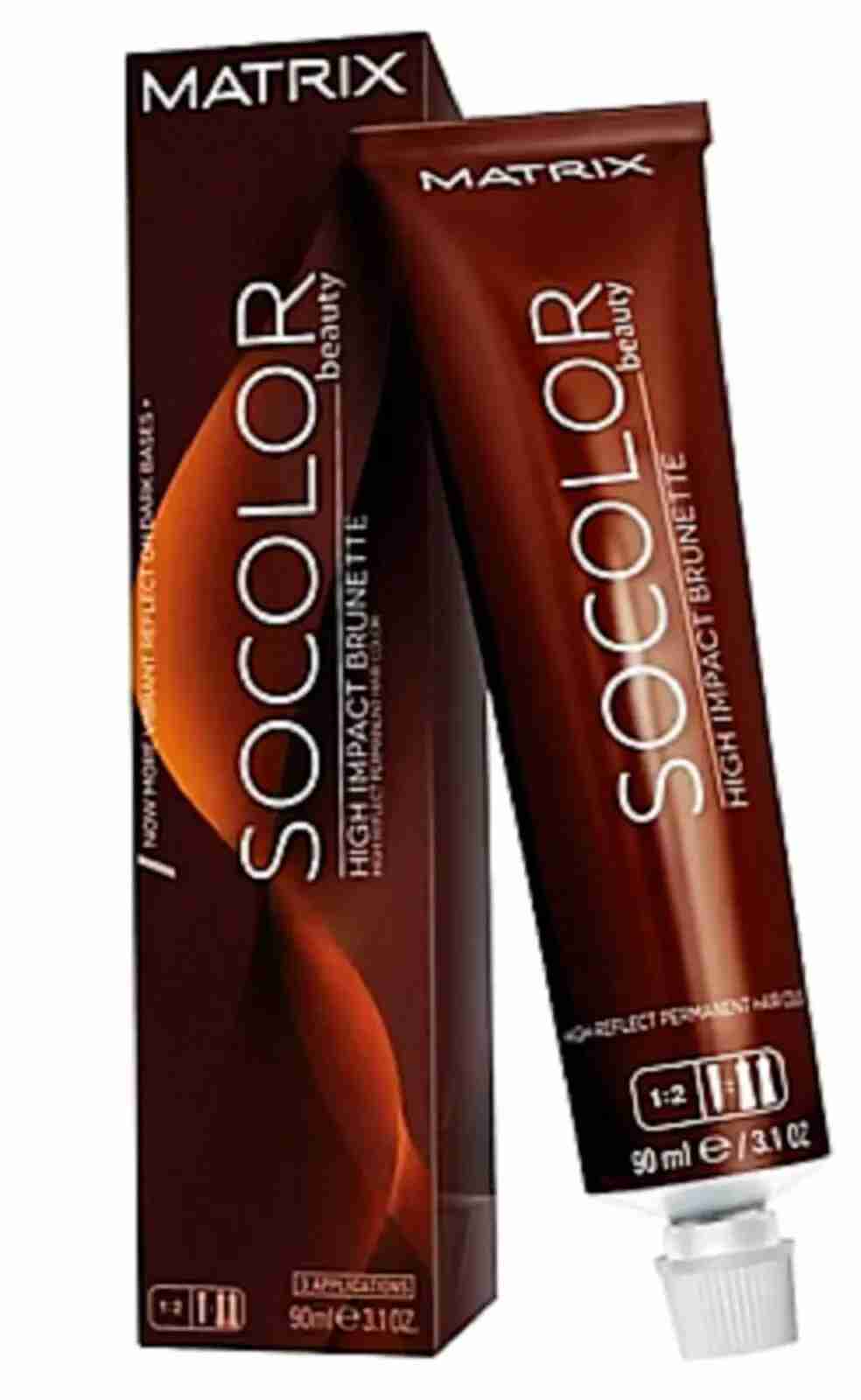 Matrix SoColor High Impact Brunette  Reflect Permanent Color, 3oz(CHOOSE SHADE)