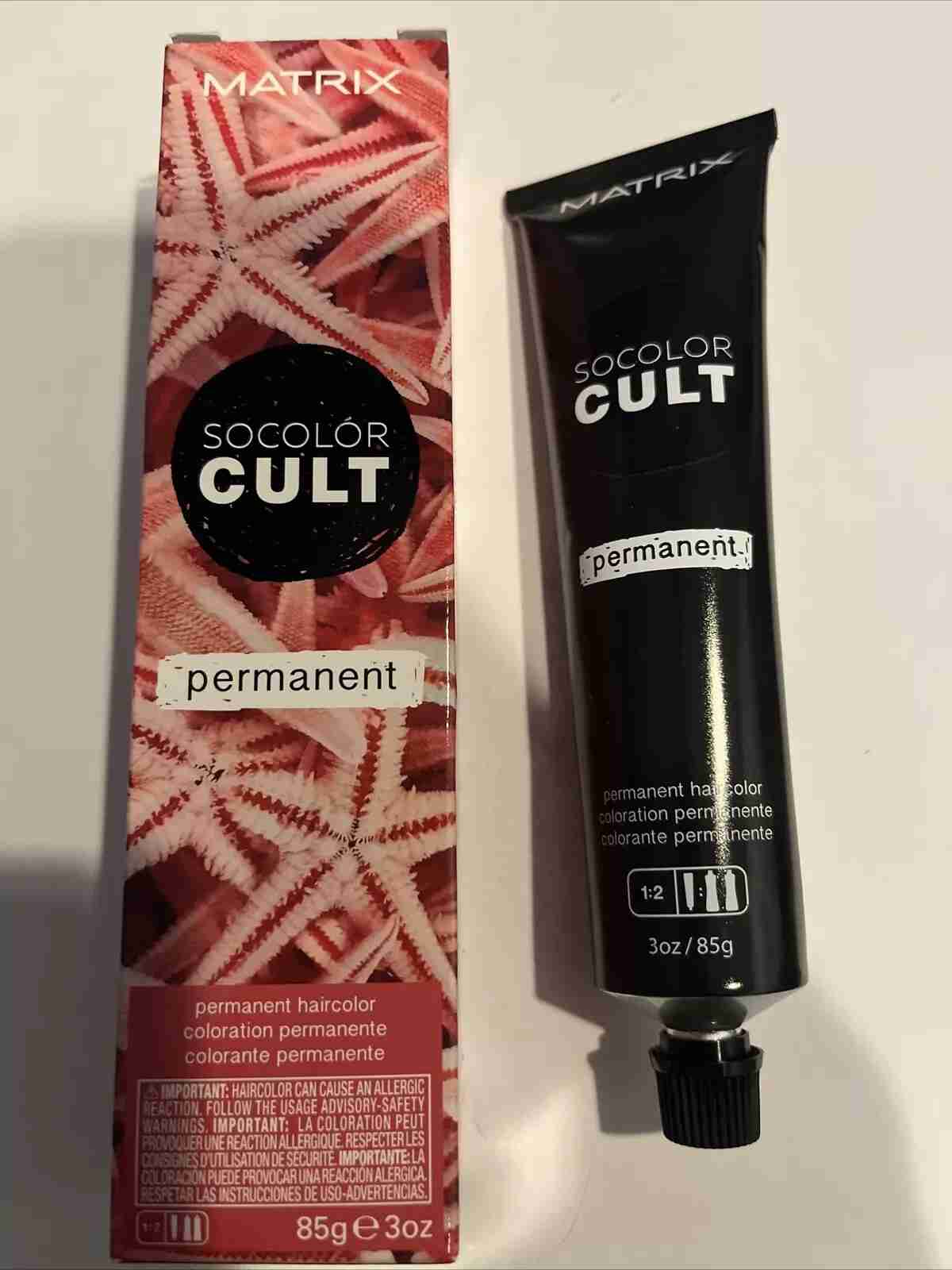 Matrix SoColor CULT Professional Permanent Hair Color  3 fl. oz.(CHOOSE COLOR)