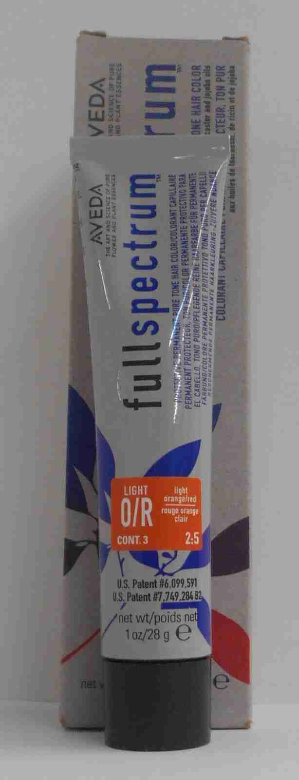 Original AVEDA Full Spectrum Permanent Hair Color (Lt. Grey Box) ~ 2.8 fl. oz.!!