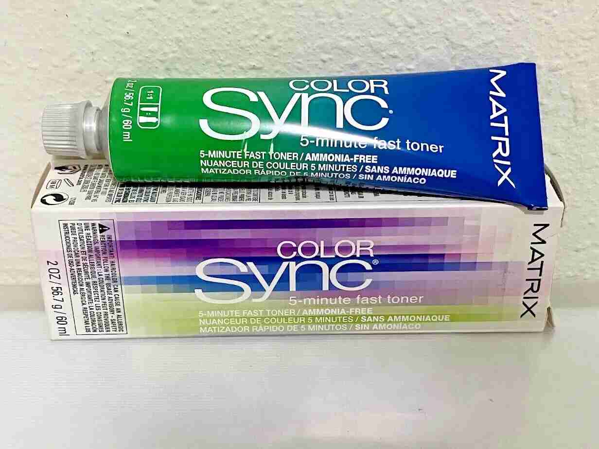 Matrix COLOR SYNC 5-Minute FAST TONER Ammonia Free Hair Color ~ 2 oz.