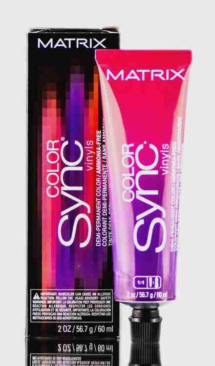 Matrix COLOR SYNC VINYLS Ammonia Free Demi-Permanent  Hair Color ~ 2 fl. oz.