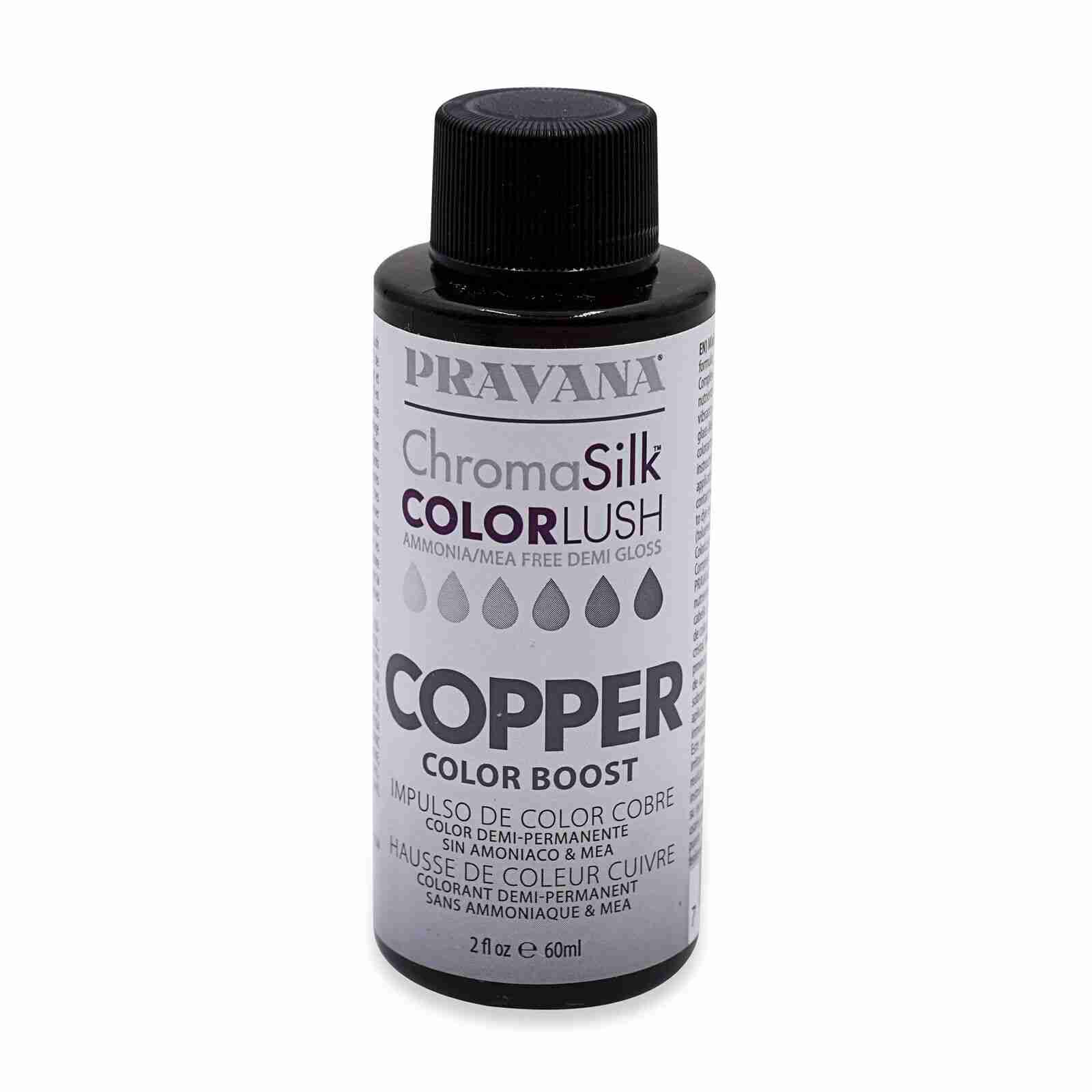 PRAVANA ChromaSilk COLOR LUSH Demi-Permanent Liquid Hair Gloss ~ 60 ml / 2 fl oz