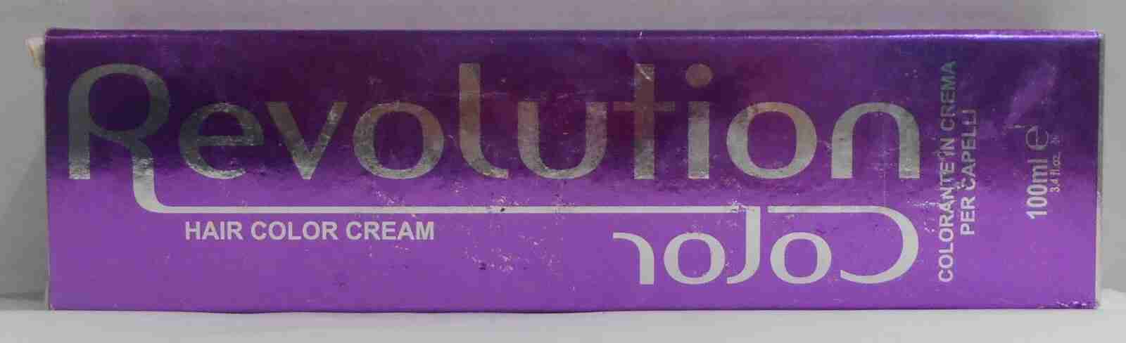 REVOLUTION COLOR Professional Permanent Hair Color Cream ~ 3.4 fl. oz. / 100 mL