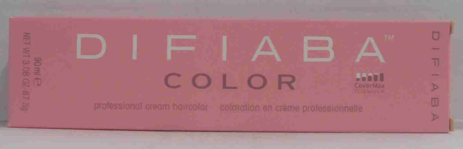 DIFIABA COVER MAX Permanent Cream Hair Color~ (Levels 7.46 and Up) ~3.08 fl. oz.