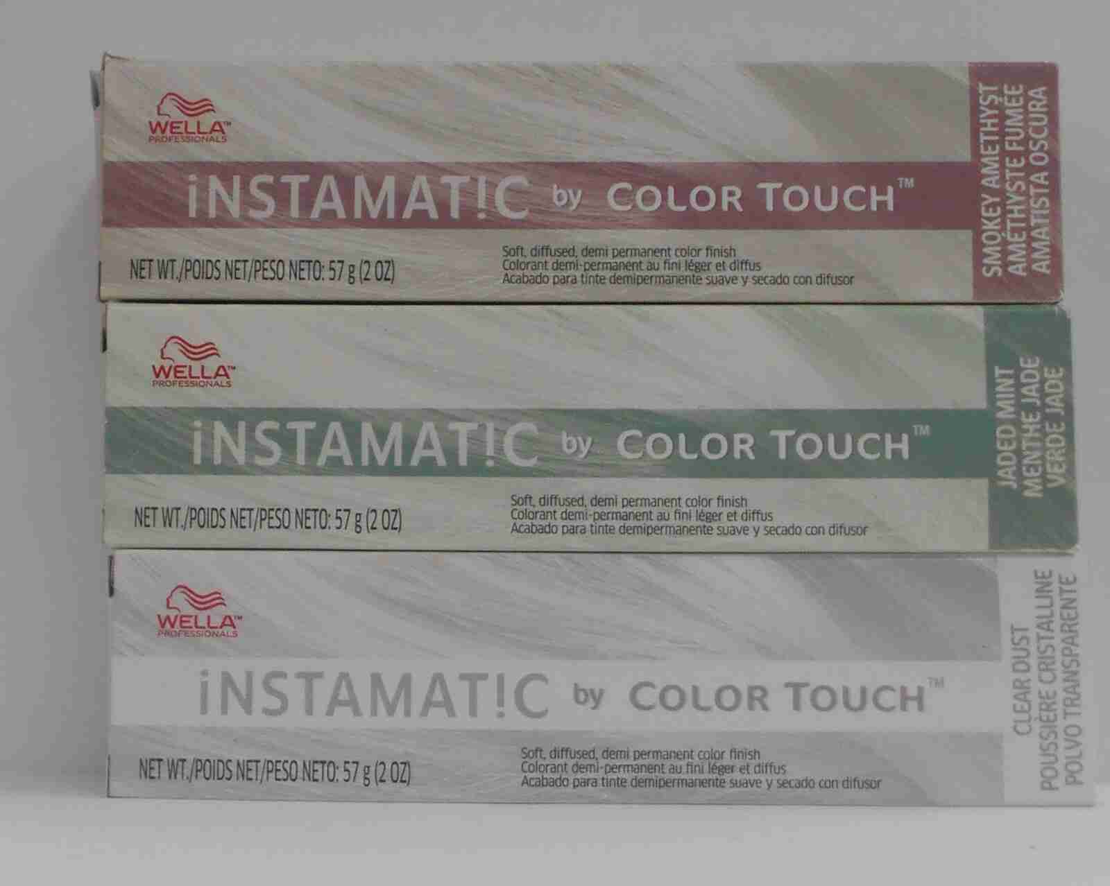 Wella COLOR TOUCH INSTAMATIC Demi-Permanent Hair Color Cream ~ 2 fl. oz. / 60 ml