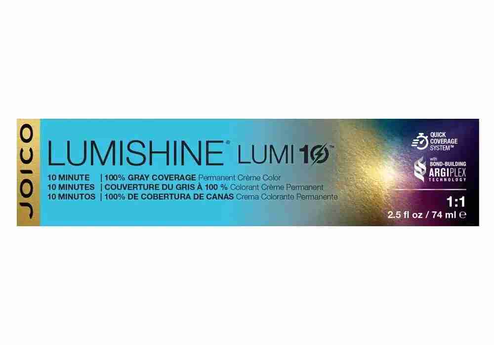JOICO Lumishine LUMI 10 Minute  Permanent Gray Coverage Creme Hair Color~2 fl oz