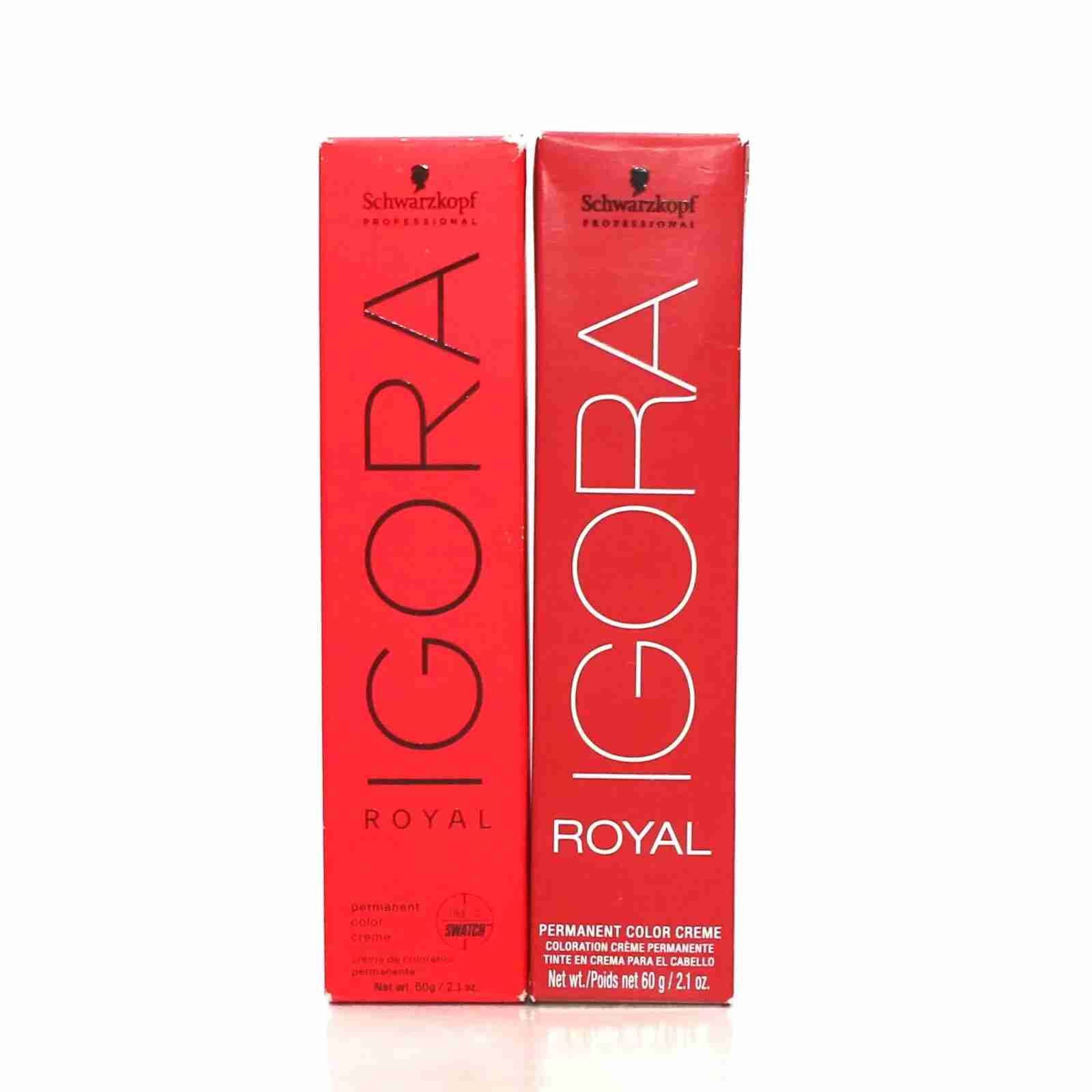 Schwarzkopf Igora Royal Permanent Color Creme 2.1 oz (NEW)