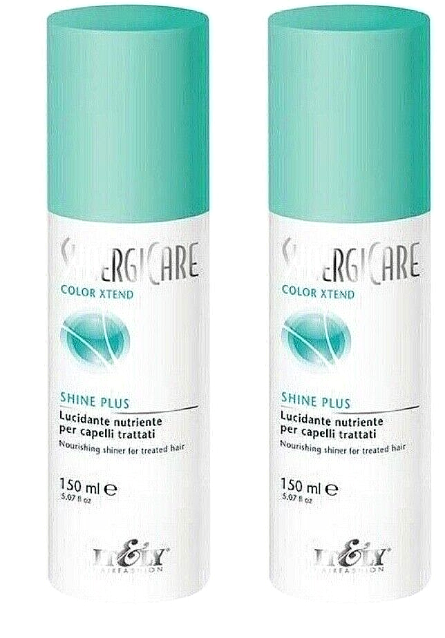 (Lot of 2) IT&LY SYNERGICARE Color Xtend SHINE PLUS For Treated Hair 5.07 fl oz