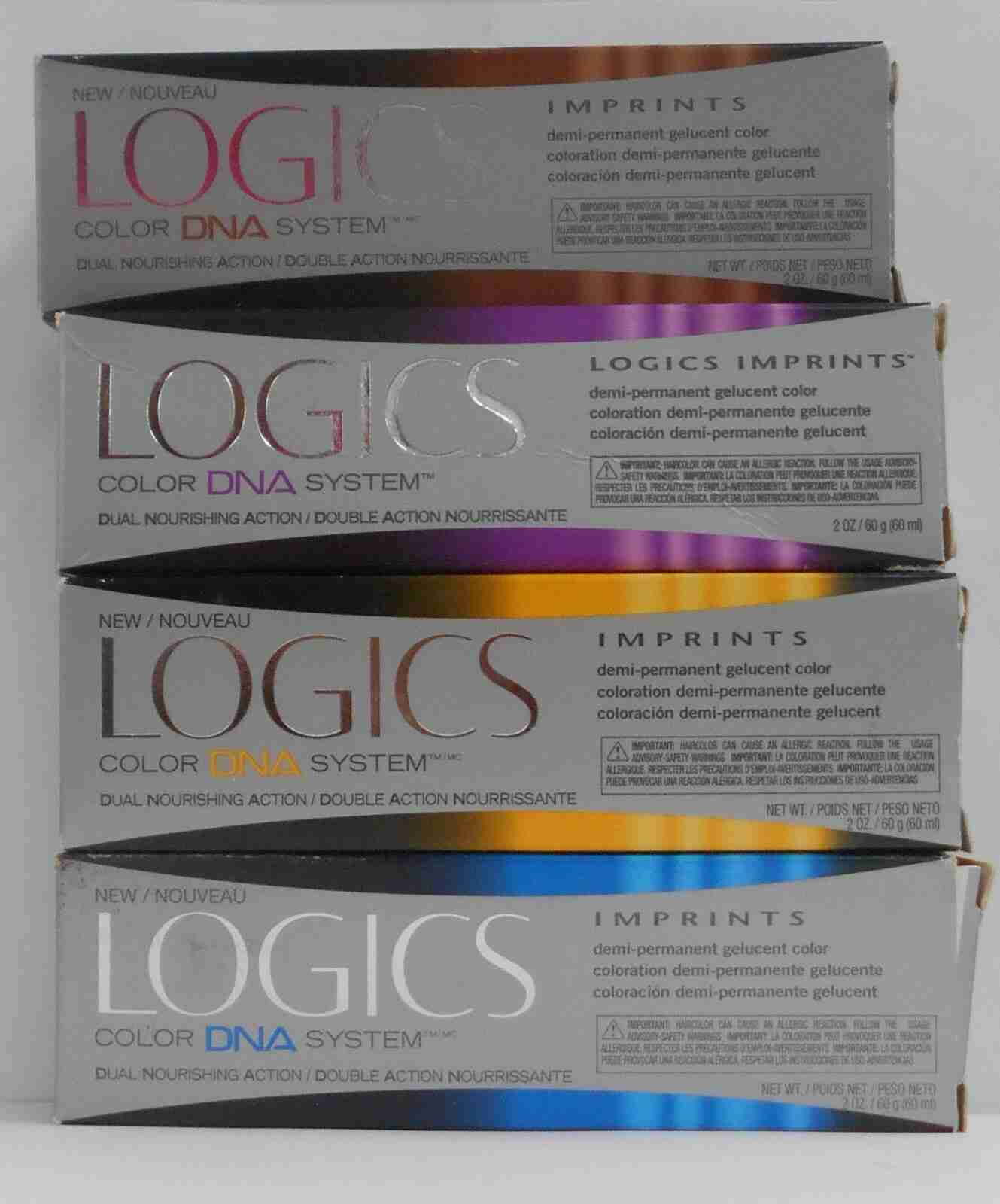 Matrix LOGICS DNA SHEER IMPRINTS  Gelucent Demi-Permanent Hair Color ~2 fl. oz.!