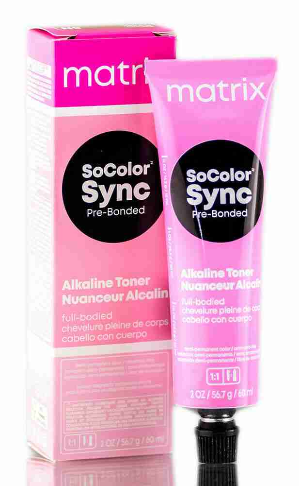 Matrix SoColor SYNC Pre-Bonded Full-Bodied ALKALINE TONER Hair Color ~ 2 fl. oz.