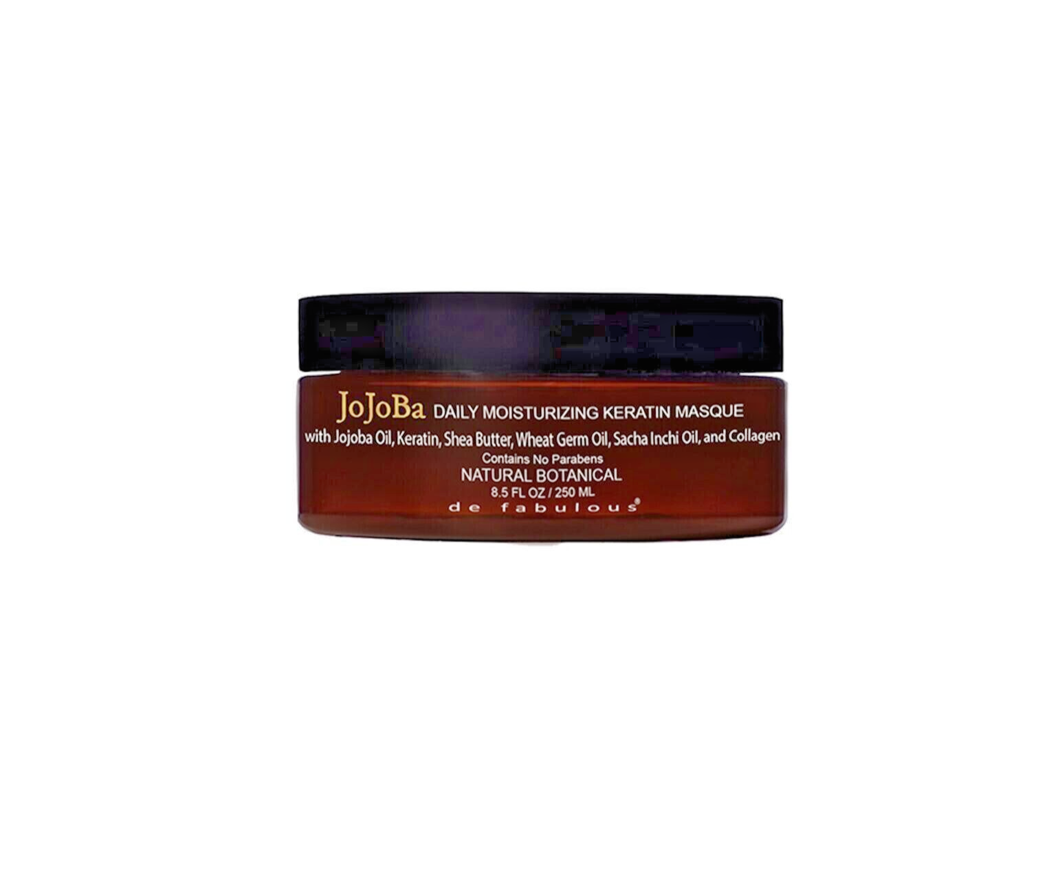 De Fabulous Amazon Series JOJOBA Daily Moisturizing KERATIN MASQUE ~ 8.5 fl. oz.