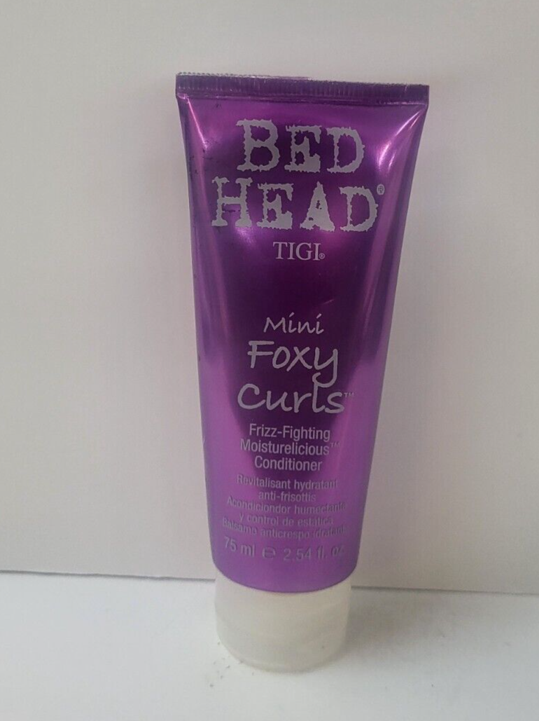 TIGI BED HEAD MINI FOXY CURLS FRIZZ FIGHTING SULFATE FREE CONDITIONER ~ 2.54 oz.