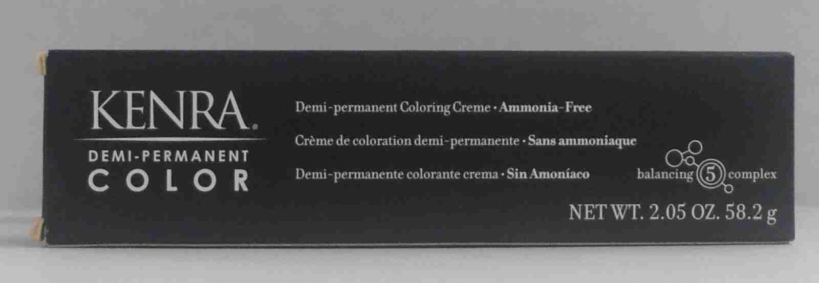 KENRA Professional Ammonia Free DEMI-PERMANENT Hair Color Cream ~U Pick~ 2.05 oz
