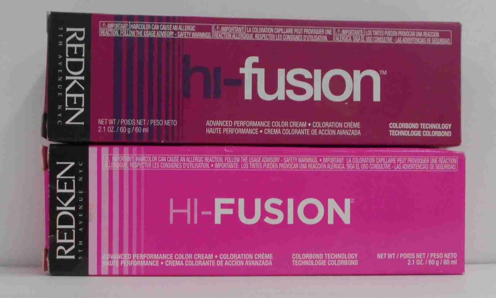REDKEN HI FUSION Advanced Performance Hair Color Cream ~ U PICK ~ 2.1 fl. oz.!!