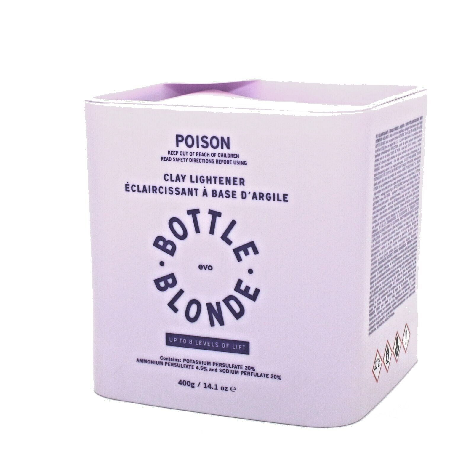 EVO Bottle Blonde CLAY LIGHTENER with Up to 8 Levels Lift ~ 14.1 oz.