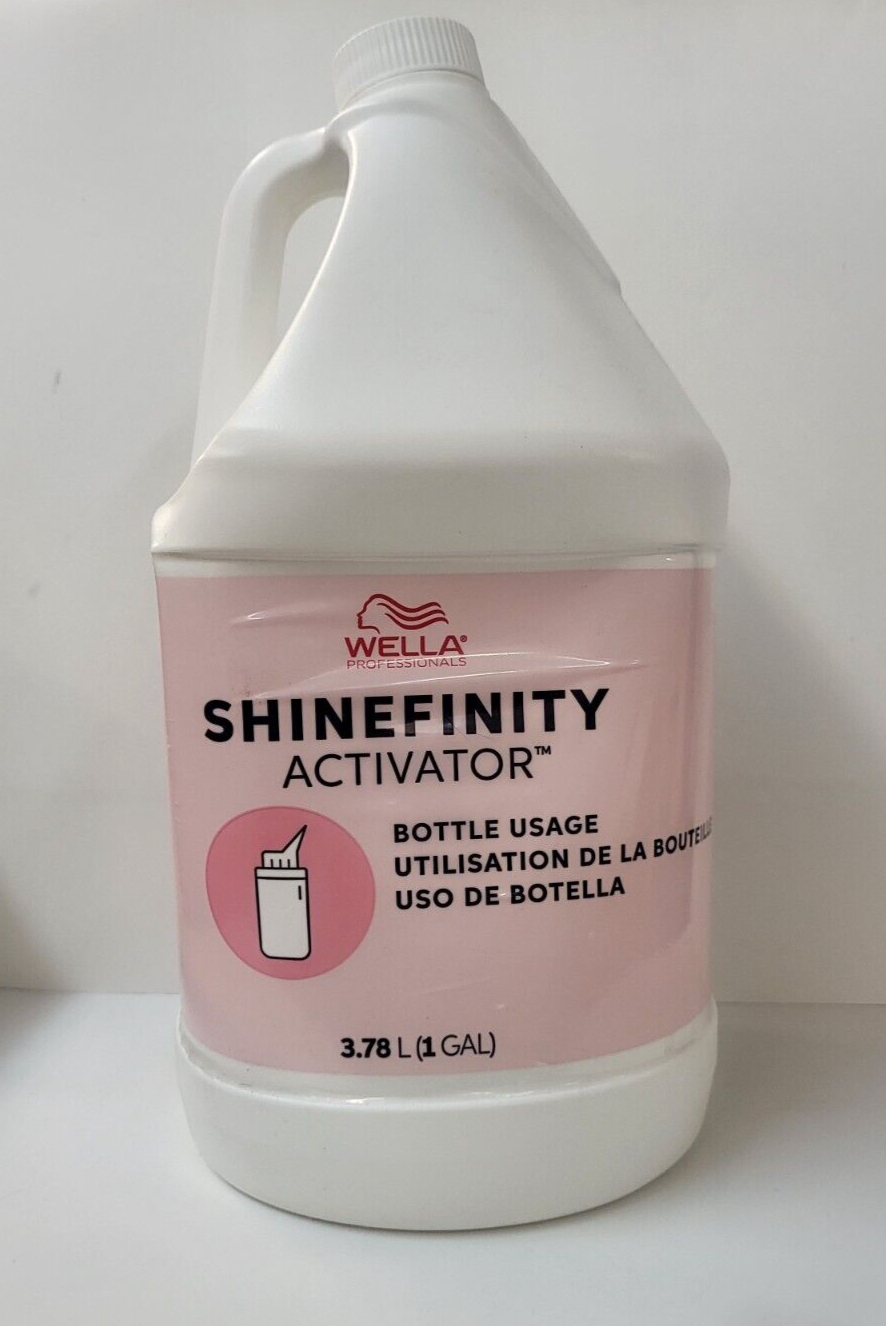WELLA SHINEFINITY ACTIVATOR Bottle Use ~ Gallon