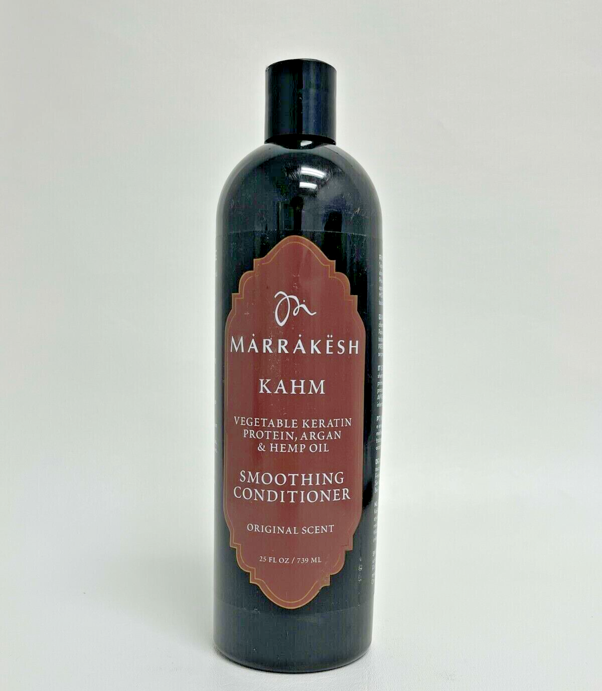 Marrakesh KAHM Keratin; Argan & Hemp SMOOTHING CONDITIONER Original Scent  25 oz